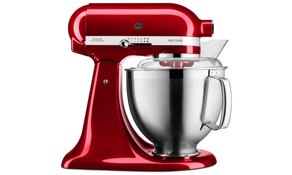 KitchenAid Artisan Series 5Ksm150Psdca 300 - Watts Tilt Head Stand Mixer 4.8 liter - Candy Apple, HEPA Filter Online at Low Prices in India