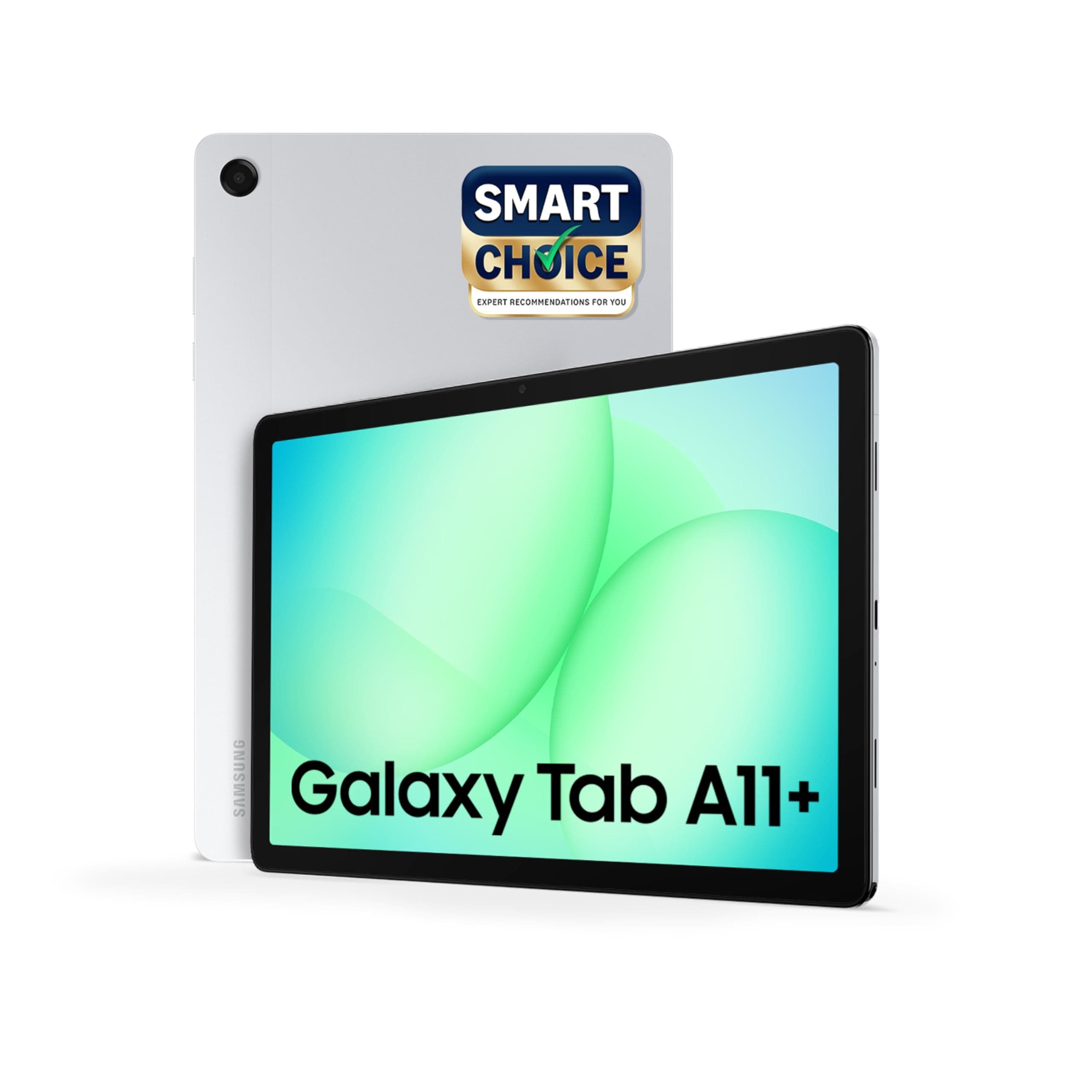 Samsung Galaxy Tab A11+ [Smartchoice], 27.82 cm (11 inch) Display, 6 GB RAM, 128 GB Storage, 90Hz Refresh Rate, AI with Google Gemini, Dolby Atmos, Quad Speakers, Wi-Fi Tablet, Silver