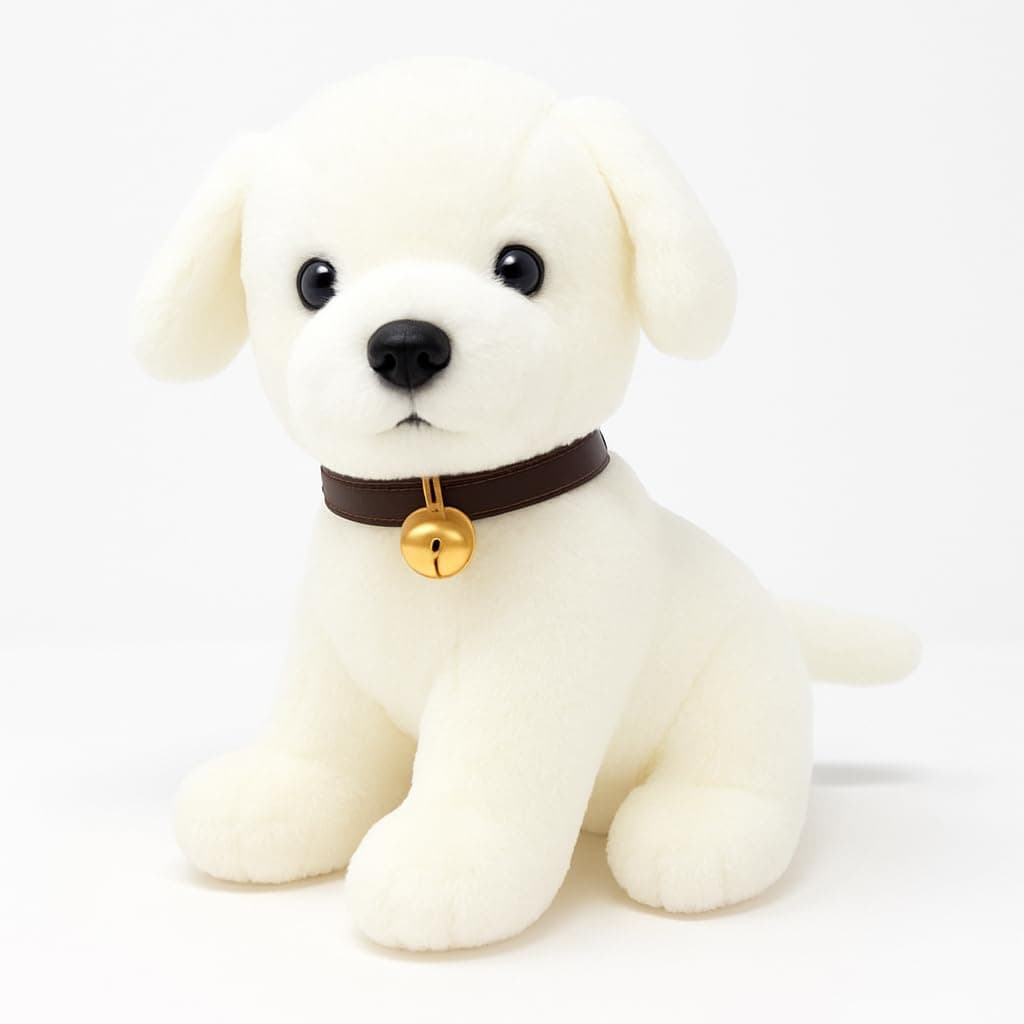 Babique Dog Plush Soft Toy Cute Kids Animal Home Decor Boys/Girls/Baby (25 cm, White) Online at Low Prices in India