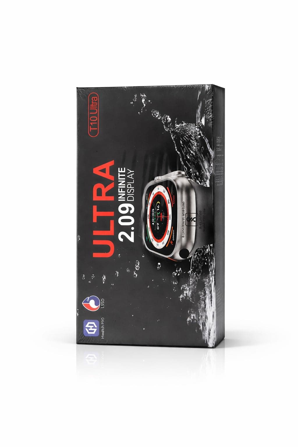 ar T10 Ultra 2.09" Infinite Display Smart Watch | Bluetooth Calling Smartwatch | Fitness Tracker with Heart Rate Monitor, Sports Modes & Notifications