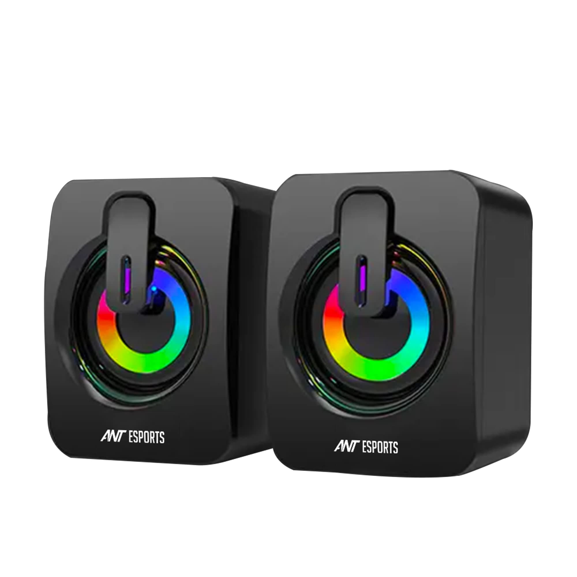 Amazon.in: Buy Ant Esports GS170 Gaming Speaker for PC, Stereo 2.0 USB Powered Desktop Speaker with 3.5 mm Aux-in, in-line Volume Control, RGB LED Lights Mini Multimedia Speakers for PC, Laptop, Tablet, Cellphone Online at Low Prices in India | Ant Esports Reviews & Ratings