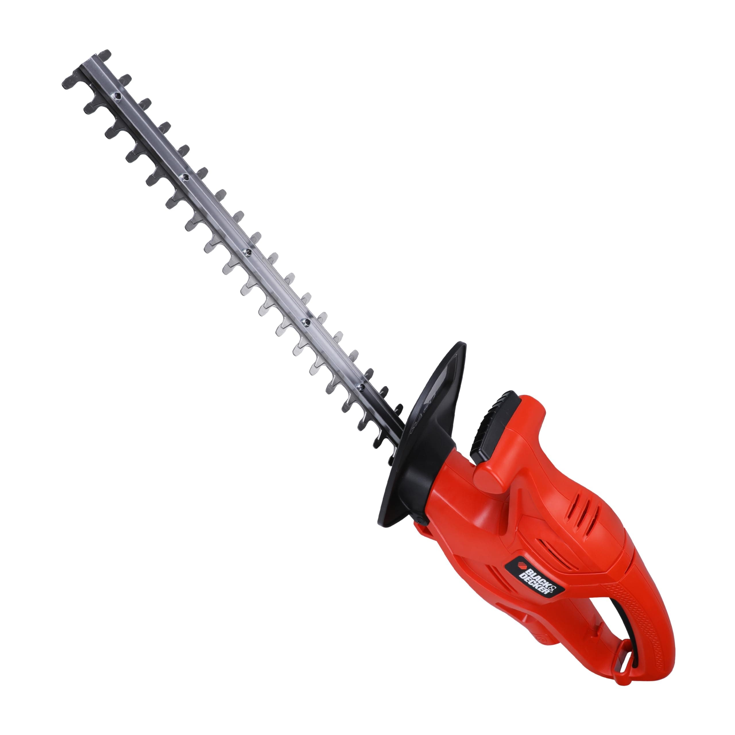 BLACK+DECKER GT4245-B1 Corded 420W Hedge Trimmer, 45cm Blade Length, 6 Metre Cord Length, 2.1 Kg, Cut Small Branches upto 16mm (0.6 in) Diameter, 2-Handed Safe-Start Switch, 1 Yr Manufacturer Warranty