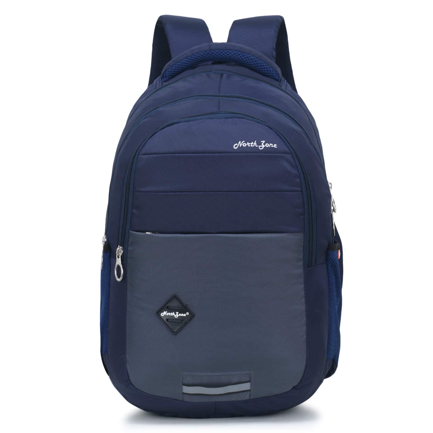 NORTH ZONE Lightweight school bags Backpacks for Boys Girls Stylish men and women Casual Travel Laptop Bag College office (Navy Blue) 40L