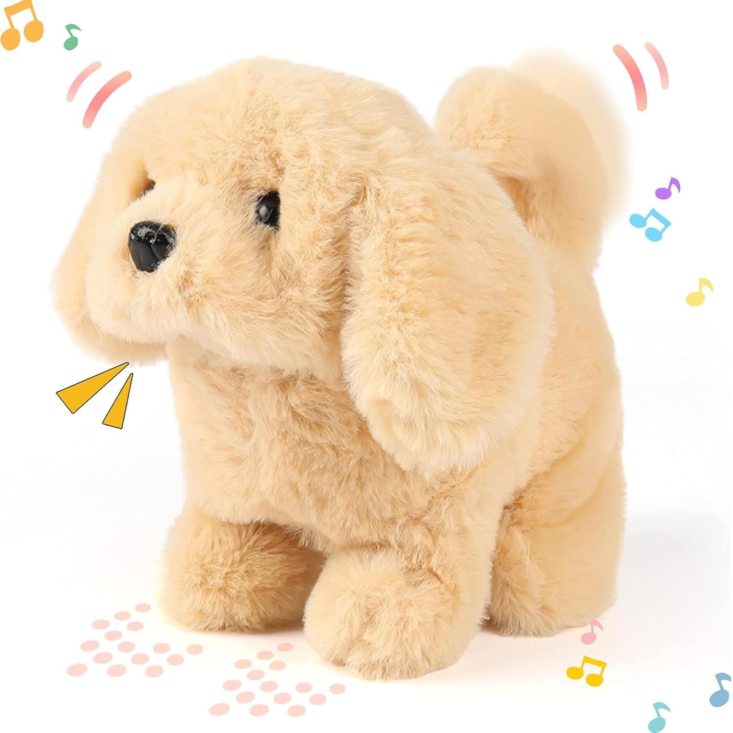 Aqify Hopping Walking Dog Toy with Sounds, Jumping Dog Wiggling Tails, Twitching Mouth and Nose, Educational Interactive Dog Toy for Baby Kids Children Online at Low Prices in India