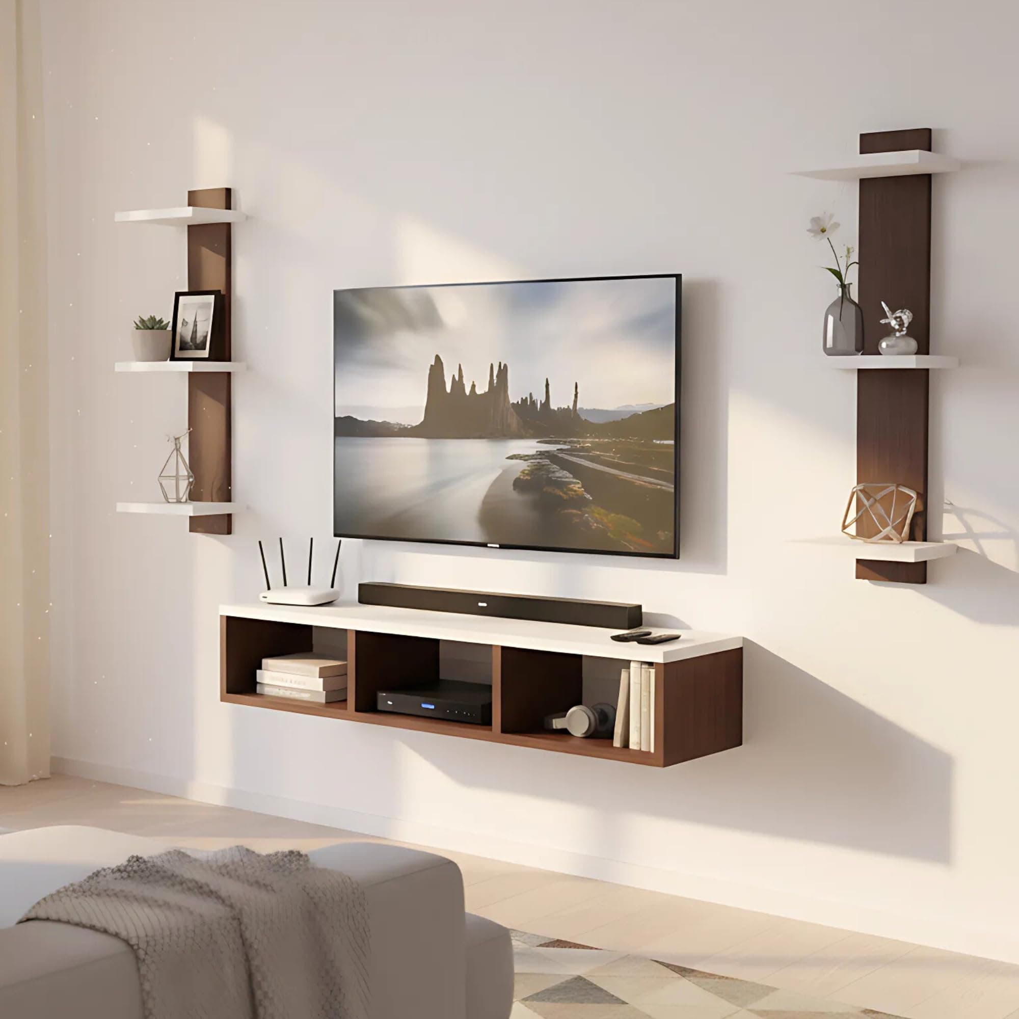 ESTANTERIA TV Unit for Living Room 43 inch Engineered Wood