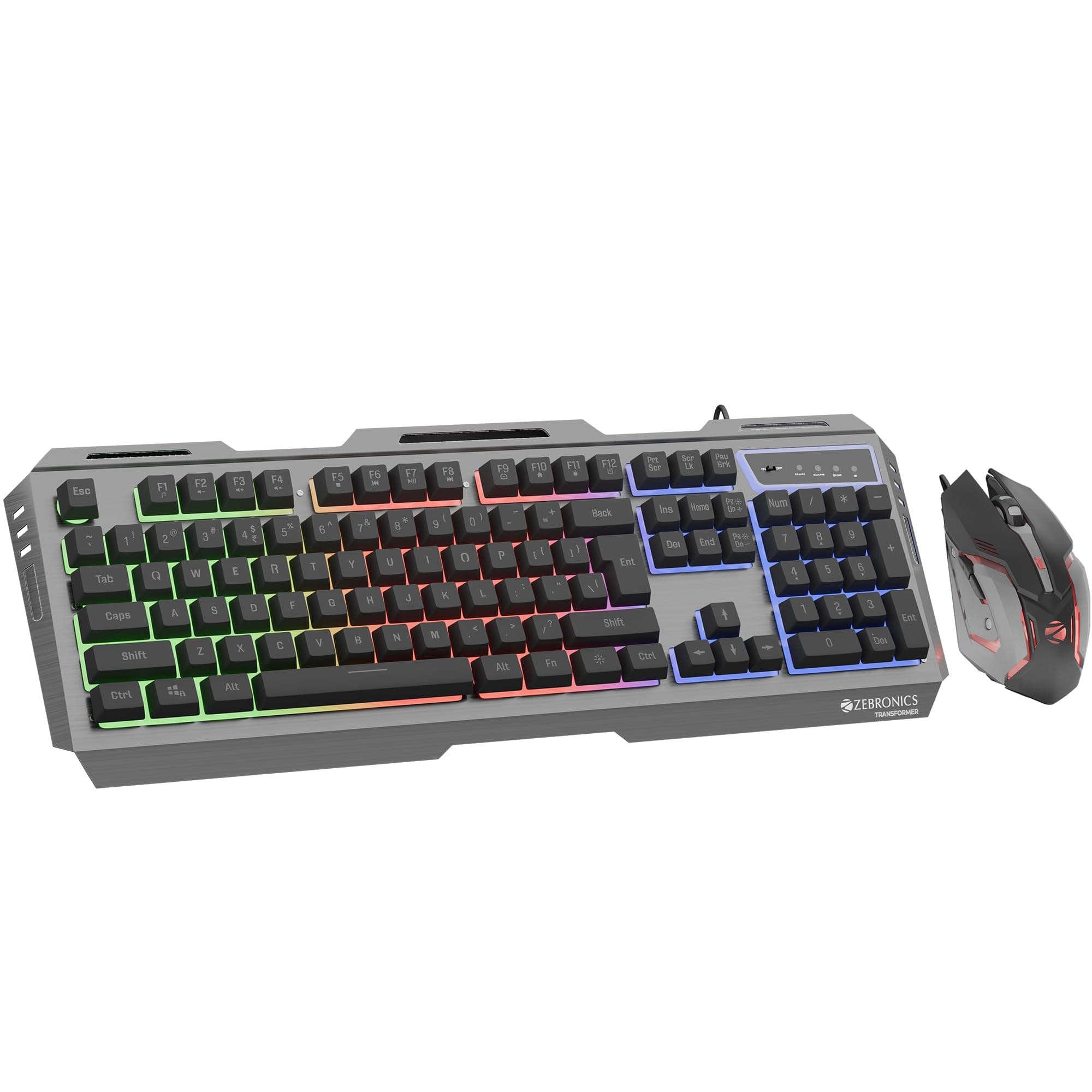 Zebronics Zeb-Transformer Gaming Keyboard and Mouse Combo