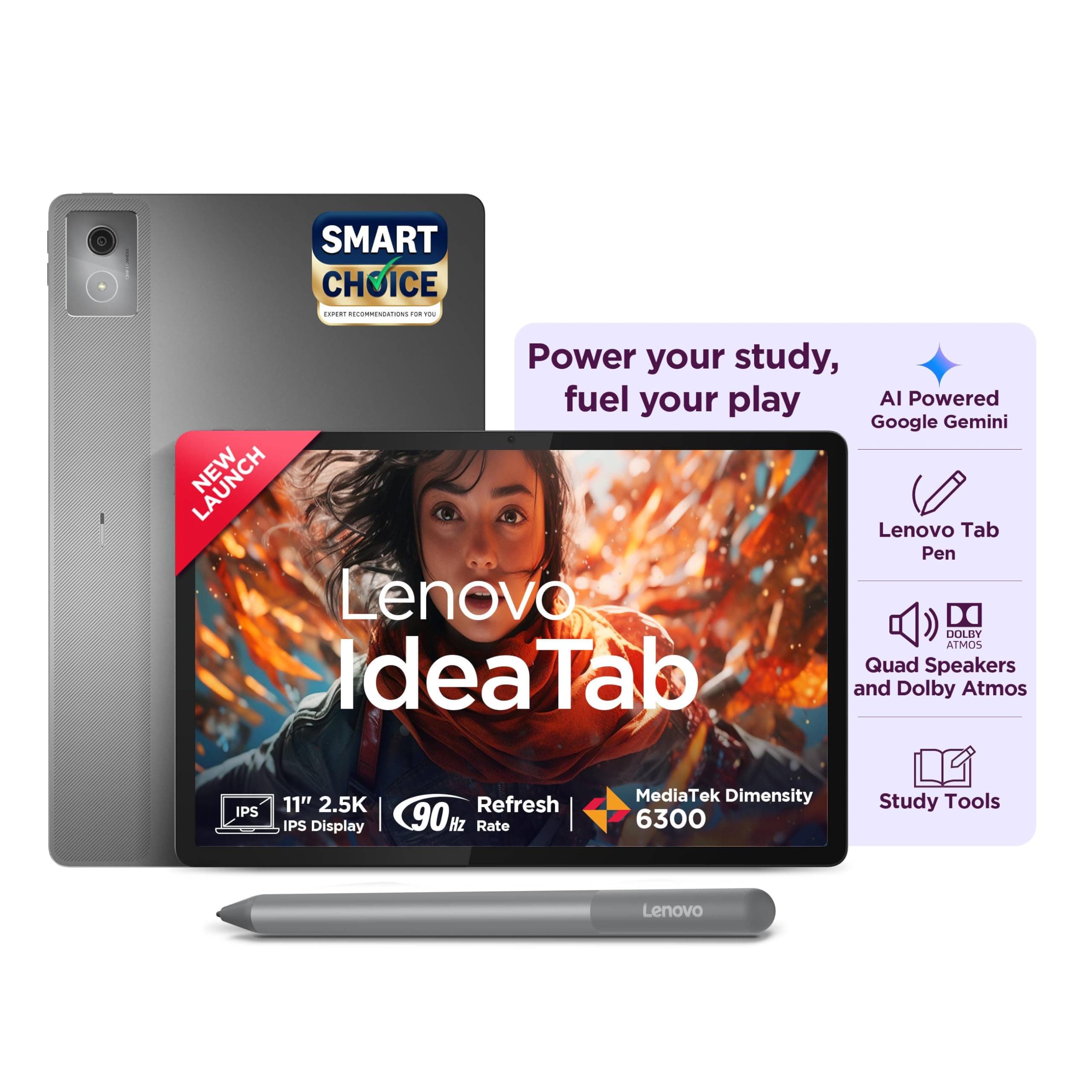 Lenovo Idea Tab Smartchoice with Pen 11 Inch 2.5K Display Tablet