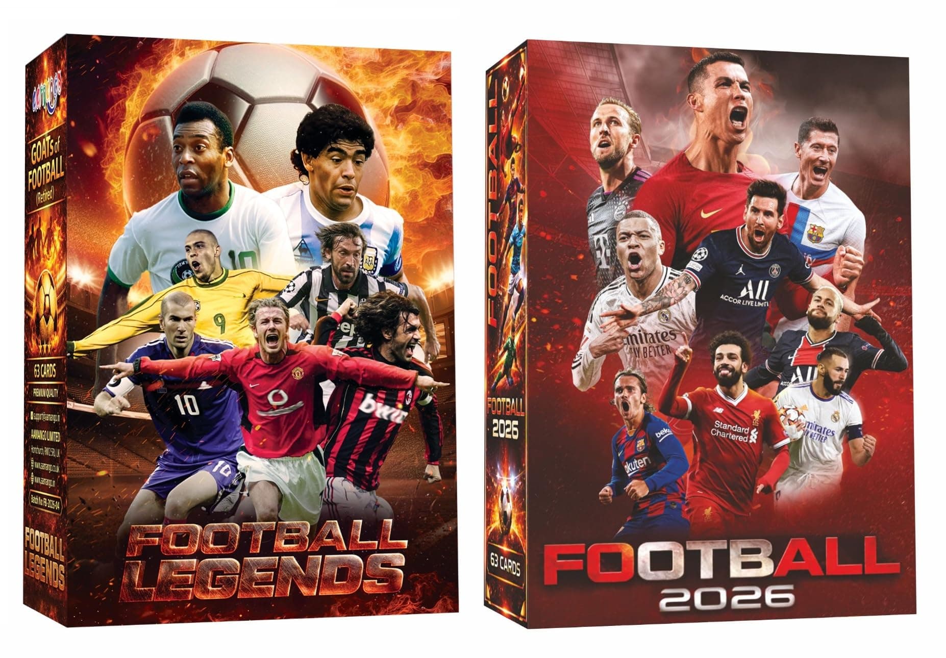 Aamango Football Combo (Legends + Current 2026 Edition)